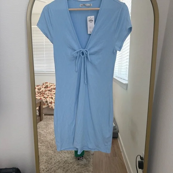 Abercrombie & Fitch Light Blue Dress - Picture 3 of 6